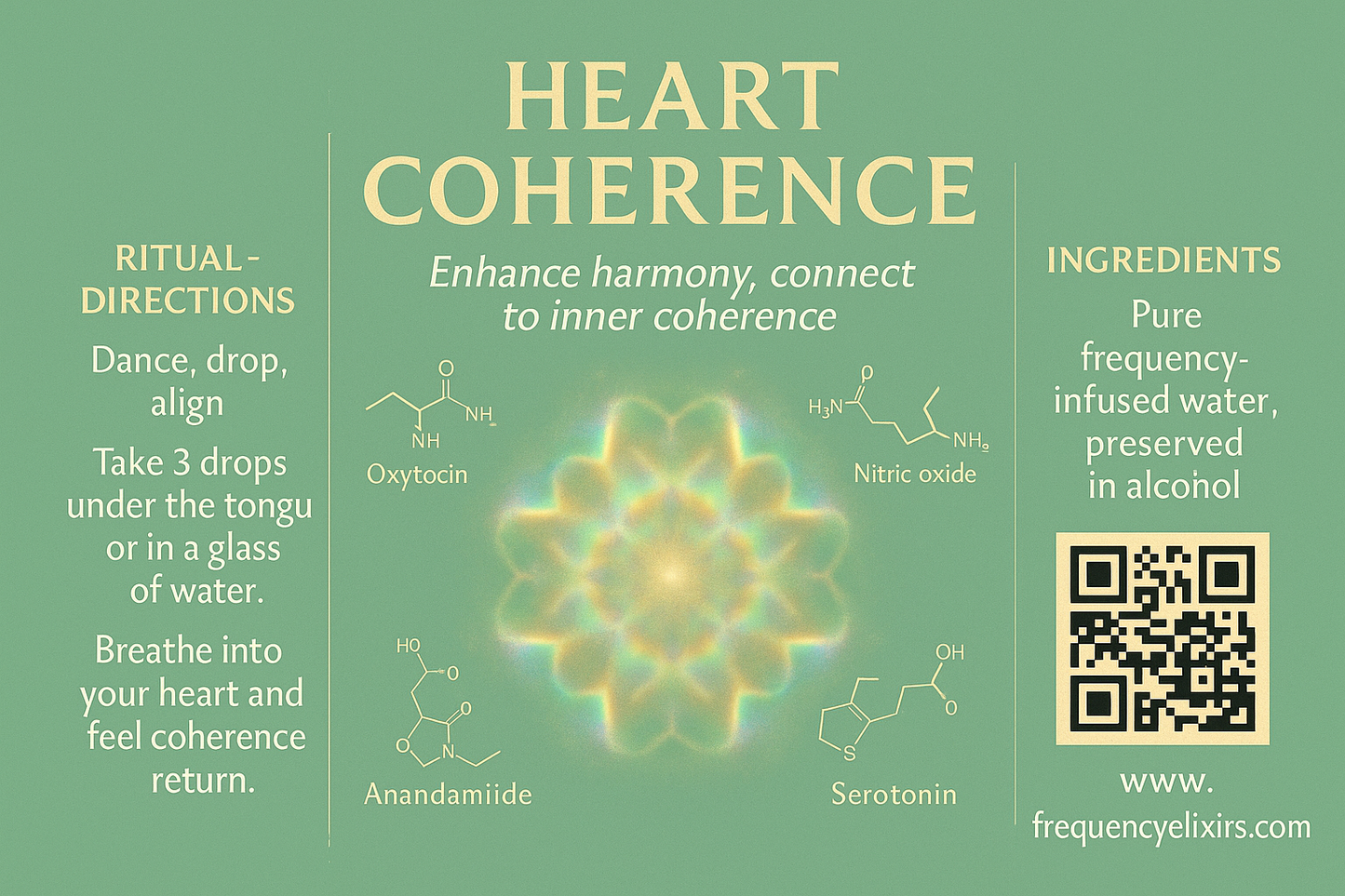 Heart Coherence Frequency Elixir
