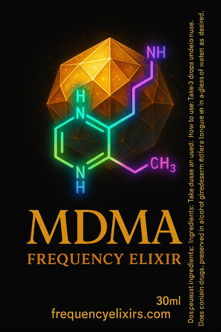MDMA Frequency Elixirs-Tap into the energy of pure connection and euphoria—no comedown required.